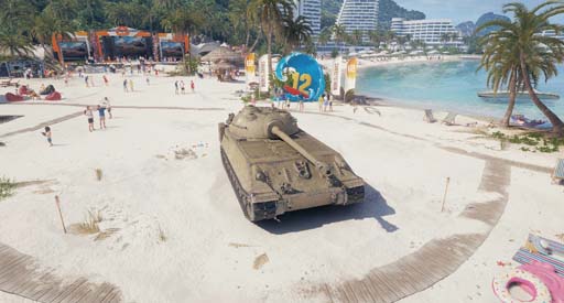 画像ギャラリー No.002のサムネイル画像 / 「World of Tanks」サービス開始12周年を記念した真夏の誕生祭がスタート。お得なアイテムをゲットしよう