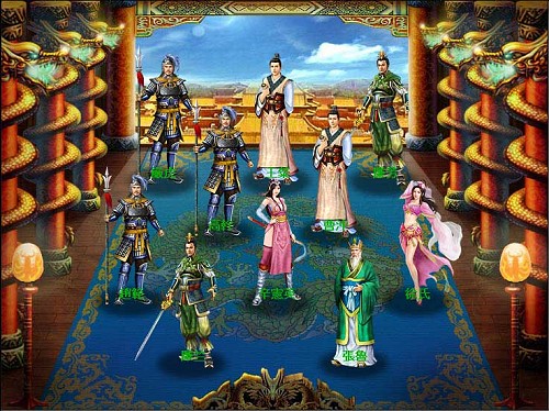 画像ギャラリー No.002のサムネイル画像 / フェリーク，三国時代を背景としたブラウザゲーム「無敵三国」をサービス中