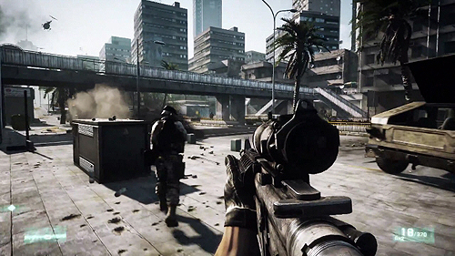 画像ギャラリー No.007のサムネイル画像 / 「Battlefield 3」の最新トレイラーが公開。QTE方式での格闘シーン＆市街地で繰り広げられる大規模な銃撃戦シーンをチェック