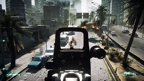 画像ギャラリー No.008のサムネイル画像 / 「Battlefield 3」の最新トレイラーが公開。QTE方式での格闘シーン＆市街地で繰り広げられる大規模な銃撃戦シーンをチェック
