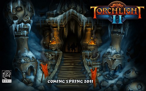 画像ギャラリー No.002のサムネイル画像 / Runic Games,ダンジョンに潜り続けるアクションRPGの続編「Torchlight 2」の制作を発表。Co-opモードも追加され,2011年春のリリースを予定