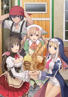 画像ギャラリー No.001のサムネイル画像 / テレビアニメ「シャイニング・ハーツ 〜幸せのパン〜」のキービジュアルと,登場キャラクター5人それぞれの線画クリンナップが公開に