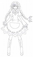 画像ギャラリー No.008のサムネイル画像 / テレビアニメ「シャイニング・ハーツ 〜幸せのパン〜」のキービジュアルと,登場キャラクター5人それぞれの線画クリンナップが公開に