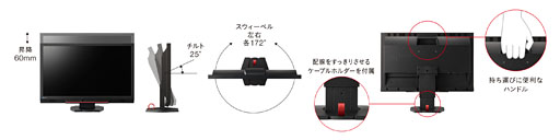 画像ギャラリー No.009のサムネイル画像 / ナナオ,ゲーマー向け23インチディスプレイ「FORIS FS2333」発表。プロゲームチーム「Fnatic」と共同開発し,応答速度3.4msのIPSパネルを採用
