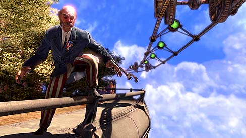 画像ギャラリー No.003のサムネイル画像 / 2K Games,BioShockシリーズの最新作「BioShock Infinite」を発表。今度の舞台はなんと,空中に浮かぶ都市