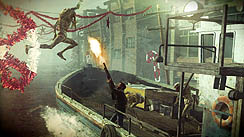 画像ギャラリー No.004のサムネイル画像 / 「Resistance 3」のディレクターズカット版ムービーが登場。ハンマーを持ってエイリアンと戦う,壮絶シーンを確認しよう