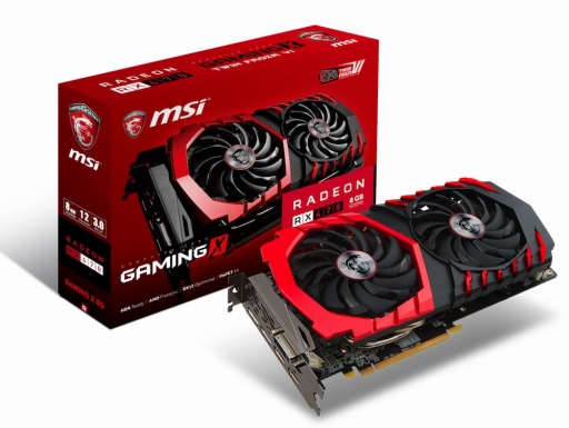 画像ギャラリー No.002のサムネイル画像 / MSI，Twin Frozr VIクーラー搭載のクロックアップ版RX 470カードを発売