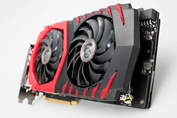 画像ギャラリー No.002のサムネイル画像 / MSI「GeForce GTX 1060 GAMING X 6G」を試す。「Twin Frozr VI」クーラー搭載カードは，静音動作を求める人向け