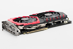 画像ギャラリー No.003のサムネイル画像 / MSI「GeForce GTX 1060 GAMING X 6G」を試す。「Twin Frozr VI」クーラー搭載カードは，静音動作を求める人向け