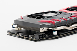 画像ギャラリー No.011のサムネイル画像 / MSI「GeForce GTX 1060 GAMING X 6G」を試す。「Twin Frozr VI」クーラー搭載カードは，静音動作を求める人向け
