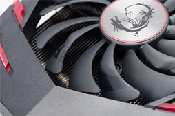 画像ギャラリー No.013のサムネイル画像 / MSI「GeForce GTX 1060 GAMING X 6G」を試す。「Twin Frozr VI」クーラー搭載カードは，静音動作を求める人向け