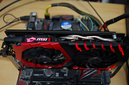 画像ギャラリー No.014のサムネイル画像 / MSI「GeForce GTX 1060 GAMING X 6G」を試す。「Twin Frozr VI」クーラー搭載カードは，静音動作を求める人向け