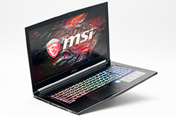 画像ギャラリー No.070のサムネイル画像 / MSI「GS73VR 6RF Stealth Pro」レビュー。薄型筐体にGTX 1060搭載のノートPC，その性能と発熱をチェックする