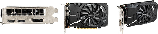 画像ギャラリー No.003のサムネイル画像 / MSI，全長170mmのショート基板を採用したGTX 1650カードを発売