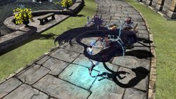 画像ギャラリー No.033のサムネイル画像 / 「マリシアス」登場するボスの一部やプレイのキモとなる「オーラシステム」などの情報公開。「灰の外套」はコンボ中にも自在に変形できる!?