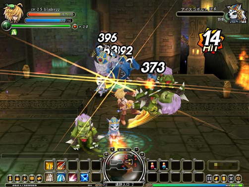 画像ギャラリー No.008のサムネイル画像 / 多彩なコンボが気持ちいい! 新作3DアクションRPG「ハウリングソード」をテストに先駆けてプレイしてみた