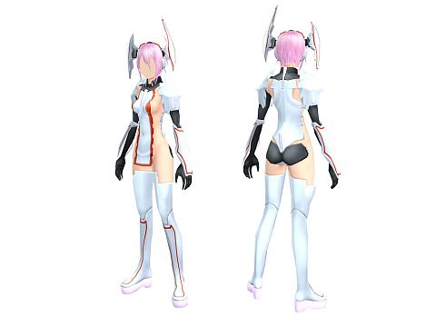 画像ギャラリー No.001のサムネイル画像 / 「PSPo2 インフィニティ」，漫画家ヤスダスズヒト氏デザインの装備が配信開始