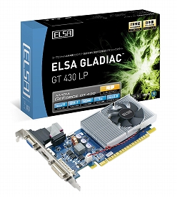 画像ギャラリー No.001のサムネイル画像 / ELSA,Low Profileで1スロット仕様のGT 430カードを発表