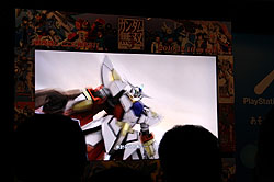 画像ギャラリー No.009のサムネイル画像 / 発売間近の「ガンダム無双3」店頭体験会にて,プロデューサーがトークとデモプレイを披露。「アニメでもリアル調の追及でもなく,ゲームだからできるガンダムの表現」