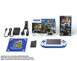 画像ギャラリー No.004のサムネイル画像 / 3種の限定PSPが発売決定。MHP3はツートンカラー,DISSIDIA 012はパールホワイトの特別仕様,そして女性用バリューパックは同梱物もピンクで統一