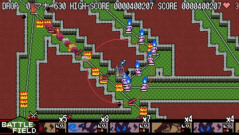 画像ギャラリー No.008のサムネイル画像 / 「DOT DEFENSE」,追加マップセット「ピナ編」が配信。マップデータも募集中