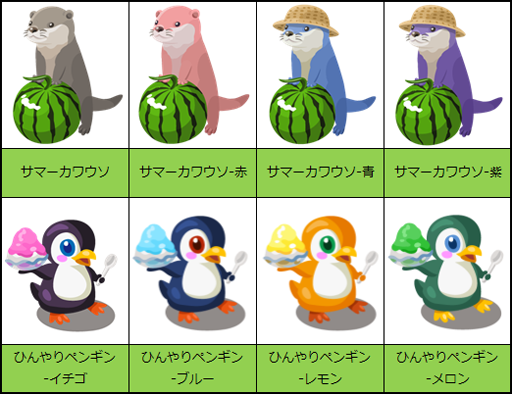 画像ギャラリー No.001のサムネイル画像 / 「虹色どうぶつ園」,限定どうぶつなどを入手できる「夏休みイベント」を開催