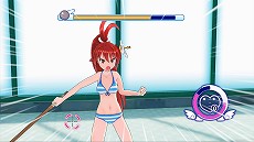 画像ギャラリー No.006のサムネイル画像 / 「ぎゃる☆がん」の新DLC“ヒロイン用プライベート水着セット”は本日配信開始。薫子の黒ビキニ，葵の白スクール水着などが見たい人は買うしかない 