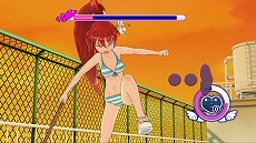画像ギャラリー No.010のサムネイル画像 / 「ぎゃる☆がん」の新DLC“ヒロイン用プライベート水着セット”は本日配信開始。薫子の黒ビキニ，葵の白スクール水着などが見たい人は買うしかない 