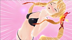 画像ギャラリー No.021のサムネイル画像 / 「ぎゃる☆がん」の新DLC“ヒロイン用プライベート水着セット”は本日配信開始。薫子の黒ビキニ，葵の白スクール水着などが見たい人は買うしかない 