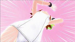 画像ギャラリー No.024のサムネイル画像 / 「ぎゃる☆がん」の新DLC“ヒロイン用プライベート水着セット”は本日配信開始。薫子の黒ビキニ，葵の白スクール水着などが見たい人は買うしかない 