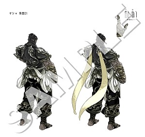 画像ギャラリー No.017のサムネイル画像 / 「ASURA’S WRATH」原画などを展示するイベントが9月8日に秋葉原で開催