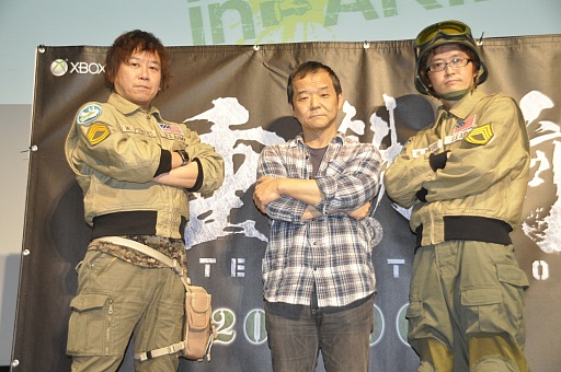 画像ギャラリー No.022のサムネイル画像 / こだわったのは“閉塞感”。「Xbox 360 感謝祭」の「重鉄騎」ステージで,押井 守氏が自身の手によるイメージトレイラーを語った