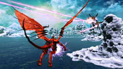 画像ギャラリー No.028のサムネイル画像 / 「Project Draco」改め,「Crimson Dragon」がプレイアブル出展。ディレクターによる実機デモプレイの解説をレポート