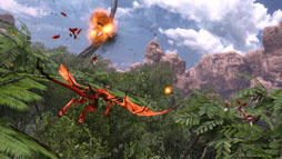 画像ギャラリー No.029のサムネイル画像 / 「Project Draco」改め,「Crimson Dragon」がプレイアブル出展。ディレクターによる実機デモプレイの解説をレポート