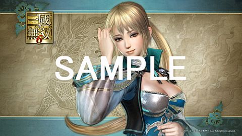画像ギャラリー No.002のサムネイル画像 / 「真・三國無双6」，人気投票1位の座は新キャラ王元姫が獲得。壁紙も公開
