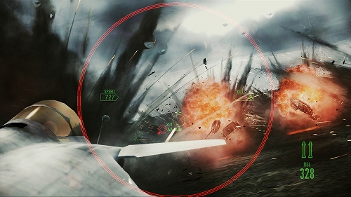 画像ギャラリー No.007のサムネイル画像 / 「ACE COMBAT ASSAULT HORIZON」，地上敵戦力に対する大破壊行動「エアストライク・モード」を公開。“最凶の敵”となるエースパイロットも明らかに