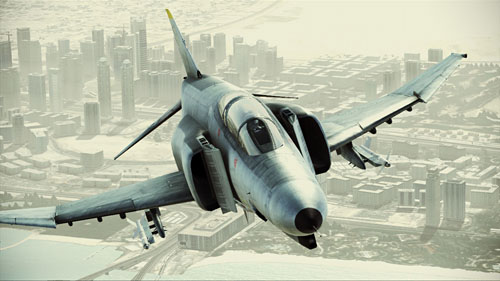 画像ギャラリー No.002のサムネイル画像 / 「ACE COMBAT ASSAULT HORIZON」の発売日が2011年10月13日に決定。予約特典は「F-4E PhantomII」が入手できるダウンロードカードに