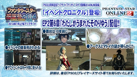 画像ギャラリー No.014のサムネイル画像 / 「バーチャロン」コラボをはじめ,「PSO2」の最新情報が多数発表された「ファンタシースター感謝祭2014」のステージをレポート。「PSO2es」や「ファンタシースター ノヴァ」の新情報も公開