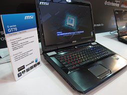 画像ギャラリー No.005のサムネイル画像 / いよいよ「Kepler」が離陸体勢へ。「GeForce GTX 660M」などNVIDIAの次世代GPUを搭載したノートPCがCeBIT 2012の会場に並んだ