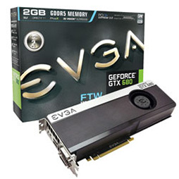 画像ギャラリー No.001のサムネイル画像 / EVGA製のGTX 680搭載カードが発売に。メモリ2GB版と4GB版の2モデル