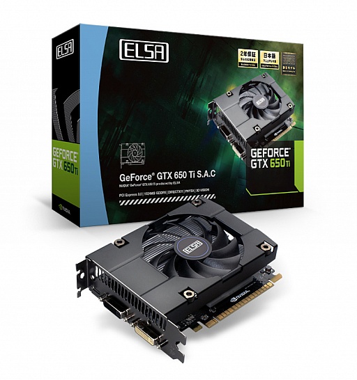 画像ギャラリー No.001のサムネイル画像 / ELSA,静音を謳うGTX 650 Tiカードを発売。145mmという短さもウリ
