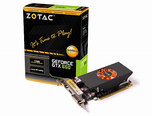 画像ギャラリー No.007のサムネイル画像 / アスク，Low Profile対応で補助電源不要のZOTAC製GTX 650カードを発売
