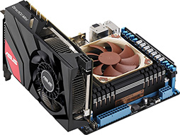 画像ギャラリー No.023のサムネイル画像 / 全長170mm。“Mini-ITXサイズ”のASUS製GTX 670カードを試す