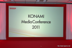 画像ギャラリー No.001のサムネイル画像 / TGS 2011の出展タイトルを一挙に披露。「フロンティアゲート」体験版配信や「NEWラブプラス」本体同梱版など,さまざまな新情報が飛び出した「KONAMI Media Conference 2011」をレポート