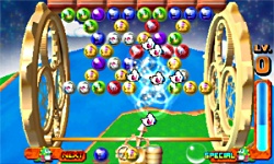画像ギャラリー No.005のサムネイル画像 / スクウェア・エニックスのニンテンドー3DS用ソフト「とびだす！パズルボブル 3D（仮称）」が2011年春（予定）に発売決定