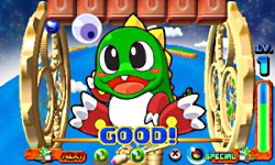 画像ギャラリー No.006のサムネイル画像 / スクウェア・エニックスのニンテンドー3DS用ソフト「とびだす！パズルボブル 3D（仮称）」が2011年春（予定）に発売決定