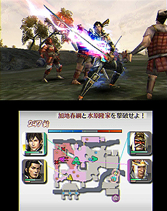 画像ギャラリー No.002のサムネイル画像 / 試遊会でプレイできた「戦国無双 Chronicle」「チョコボレーシング3D」「とびだす!パズルボブル 3D」「ゼビウス」「スーパーモンキーボール3D」をまとめて紹介