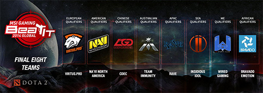 画像ギャラリー No.003のサムネイル画像 / 「Dota 2」&「StarCraft II」の国際ゲームトーナメント「MSI Beat IT 2014 Grand Finals」がTwitchで生中継