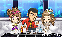 画像ギャラリー No.002のサムネイル画像 / え,あの範馬 勇次郎がキャバクラに来店!? レベルファイブの新作「キャバ嬢っぴ for Nintendo 3DS」は,ニンテンドー3DS向けタイトルとして発表