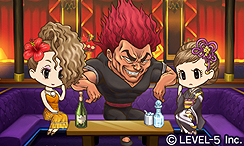 画像ギャラリー No.008のサムネイル画像 / え,あの範馬 勇次郎がキャバクラに来店!? レベルファイブの新作「キャバ嬢っぴ for Nintendo 3DS」は,ニンテンドー3DS向けタイトルとして発表